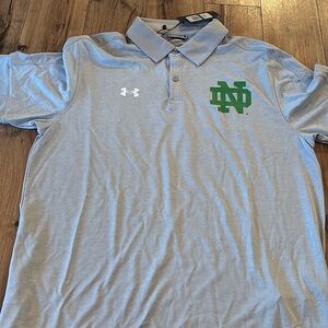 Notre Dame under Armor NWT sz large